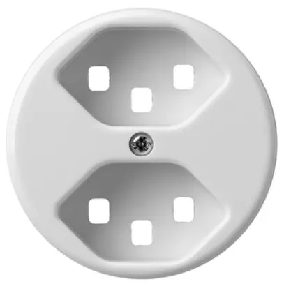 Disque frontal 2×type 23 blanc basico 