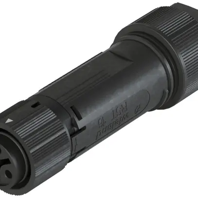 Prise Wieland RST16I3 S B1 ZT3 SW 3×2.5mm² noir 