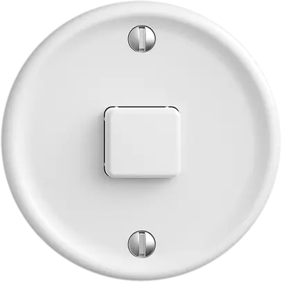 Poussoir KNX ENC STANDARDdue 1×avec LED RGB, avec capteur de température blanc 