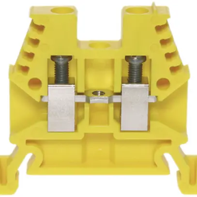 Borne de passage joignable WZ Ex 0.5…4mm² 32A 1000V vis 2×1 rail DIN 35mm jn 