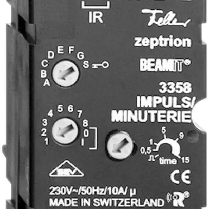 Appareil modulaire IR INC zeptrion impulsion/minuterie 