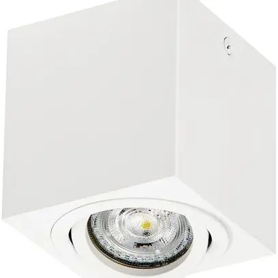 Plafoniera/applique LEDVANCE SPOT SURFACE SQUARE GU10 1×7W 80×80mm bianco 
