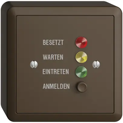 Stazione da porta AP EDIZIOdue coffee, per segnale di chiamata, tedesco 