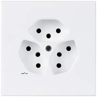 Prise ENC ATO 3×T13 1×S gris graphite grd.I 