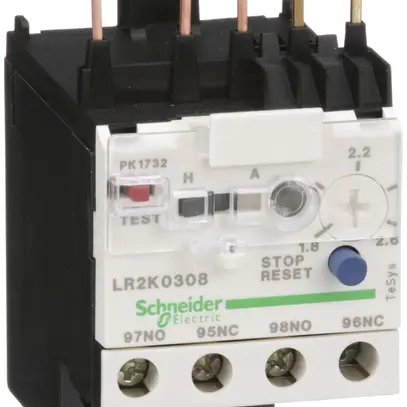 Relè termico Schneider Electric LR2-K 1.8…2.6A 