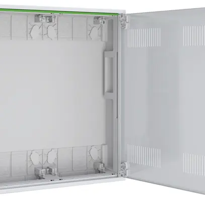 Scatola vuota AP Pragma c.porta fessura bianco 2 campi 4 fili 550×650×160mm 