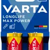 Batteria VARTA Consumer Longlife Max Power C alcalina al Mn 1.5V blister 2 pezzi 
