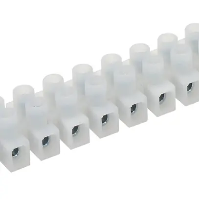 Morsettiera Electro Terminal 12P 0.5…4mm² 450V bianco 