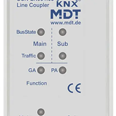 Accoppiatore linee/settori KNX AMD MDT SCN-LK001.03 accoppiatore di segmento 2UM 