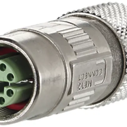 Prise M12-X cat.6A blindé assemblage sur le terrain IP67 