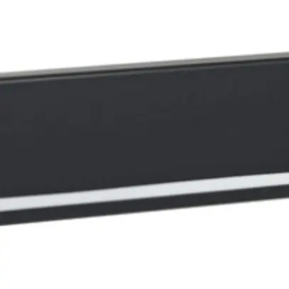 Coperchio Hager per SL20080 nero per montaggio LED 