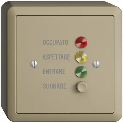 Station de porte AP EDIZIOdue pour signaux d'appel, sand, italien 