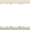 Cadre de recouvrement EDIZIOdue colore pour KNX-Panel 7" crema 