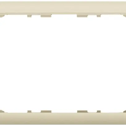 Cadre de recouvrement EDIZIOdue colore pour KNX-Panel 7" crema 