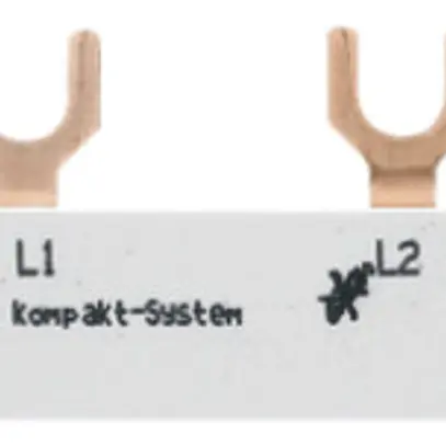 Pettine di raccordo Hager 3P 3L forca 16mm² 80A 210×8mm bianco 