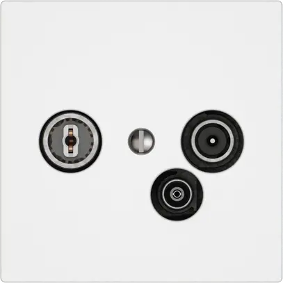 Presa antenna TV-R-dati EDIZIO.liv SNAPFIX® 4dB bi 