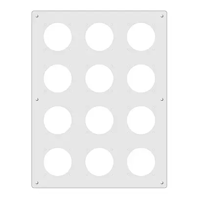 Placca di montaggio FH 4×3 GV 