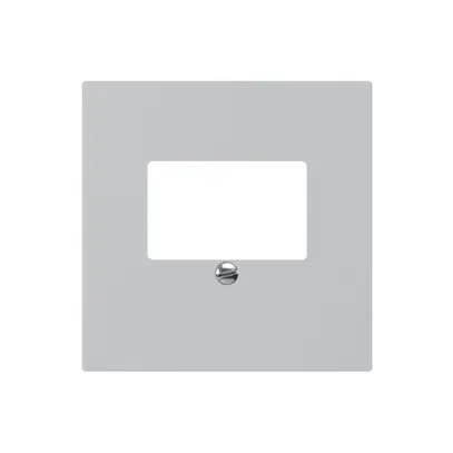 Cadre frontal pour boîte DSL gris clair 