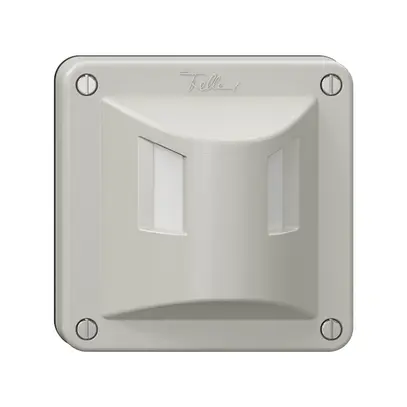 Couvercle NEVO p.détecteur de mouvement 180° NUP.Q, NAP.Q, a.joint noir, grc 