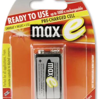 Accu NiMH 6LR61 8.4V 200mAh, 1 pezzo 