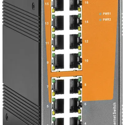 Switch WM IE-SW-EL16-16TX, 16×RJ45 FE unmanaged 