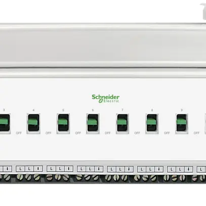 Attuatore-commutatore AMD KNX SE, 12×230V, MTN648493 