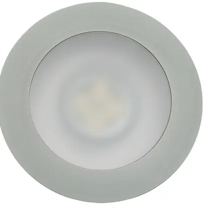 Lampada LED INS senza NIVEAU GU10 230V senza lampada, bianco, anod. 