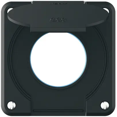 Parte superiore robusto per presa IP55 con guarnizione tonda nero 