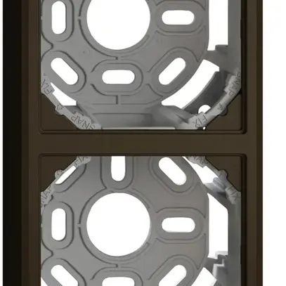 En-tête AP EDIZIO.liv SNAPFIX® 2×1 pour combinaisons au choix brun 