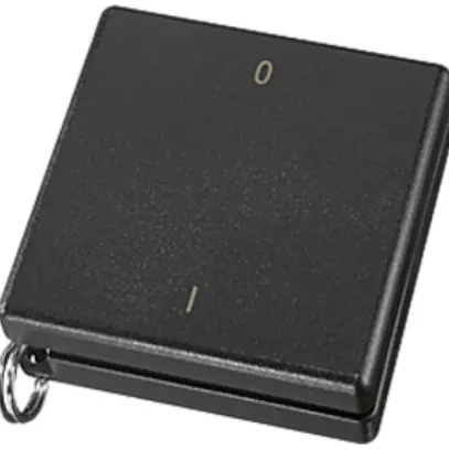 Telecomando mini RF Eltako nero 0/1, per portachiavi FMH2S 