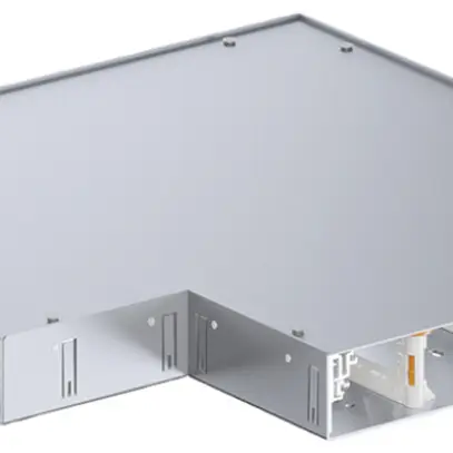 Angle plat tehalit BKG inférieur intérieur/extérieur p.canal de sol 400×550×60mm 