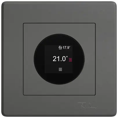 Termostato ambiente INC EDIZIO.liv SNAPFIX® 230VAC 4…30°C 96×96mm grs 