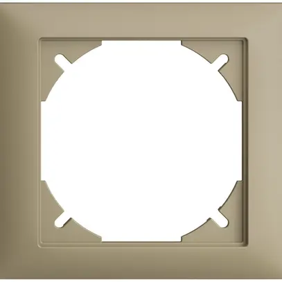 Telaio di copertura EDIZIOdue 80×86mm sand 