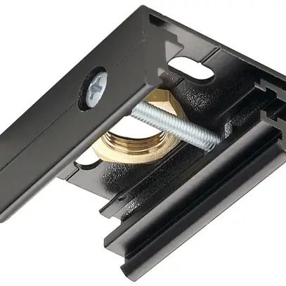 Clip de suspension SLV pour rail conducteur EUTRAC, noir 