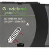 Flachkabeladapter Wieland gesis NRG mit GST18i3, schwarz 