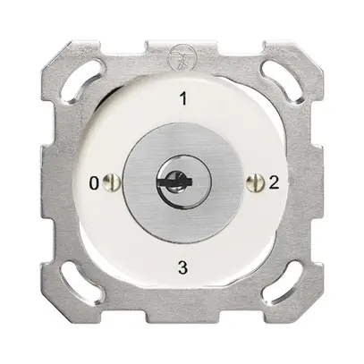 Interrupteur rotatif ENC FH 5/1L blanc, avec serrure de sûreté 