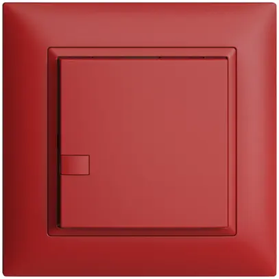 Poussoir ENC KNX 1× EDIZIOdue berry RGB sans LED 