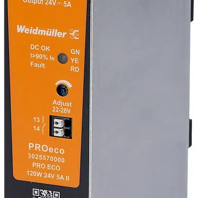 Alimentazione a commutazione Weidmüller Connect Power PRO ECO 120W 24V 5A 