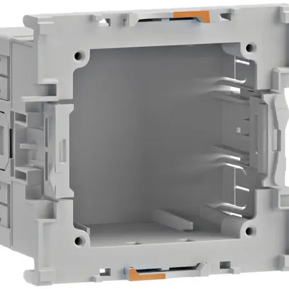 Einbaudose tehalit 1-fach, für BR Kanäle, für Rahmenblende, modular 
