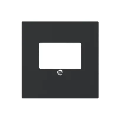 Cornice frontale per scatola DSL nero 