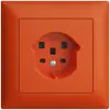 Presa INC EDIZIOdue T25 16A arancione, morsetti a vite 