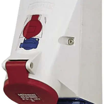 Presa AP + presa a doppia scatola TwinContact 3LNPE 32A 