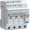 Disjoncteur différentiel Hager RCBO QC 3P+N 400V car.B 13A 0.03A type A 6kA 4UM 