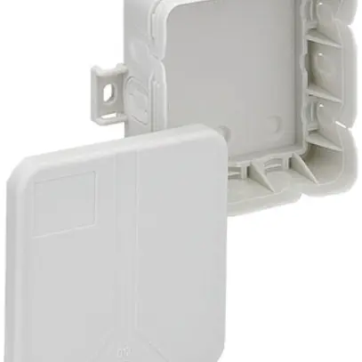 Boîte dérivation AP Q12 gris clair 