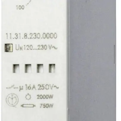 Interruttori crepuscolari AMD Finder 11.31, 1Ch 16A 12…24VUC 1…100lx, 1UM 