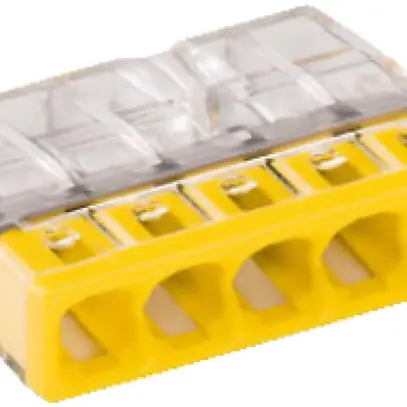 Klemme WAGO 5L 0.5…2.5mm² 24A Dosenklemme COMPACT 450V 