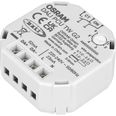 Apparecchio di comando LEDVANCE 230V DALI PCU TW 49×48×22mm bianco 