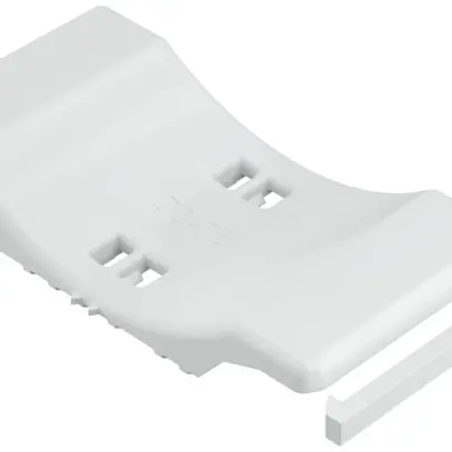 Contre-plaque Bettermann combinée avec contre-plaque double 70…76mm, PP, grc 