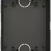 Boîte d'encastrement ABB-Welcome, taille 1/2 (2 modules), noir 