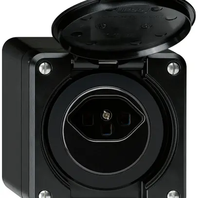 Presa AP robusto tipo 23 nero 